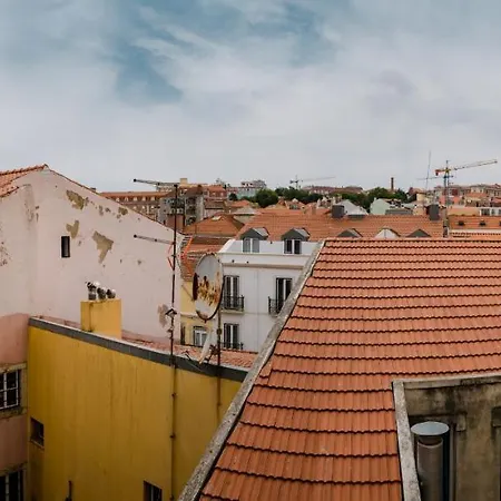 아파트 Cozy Flat Downtown Intendente And Graca 리스본